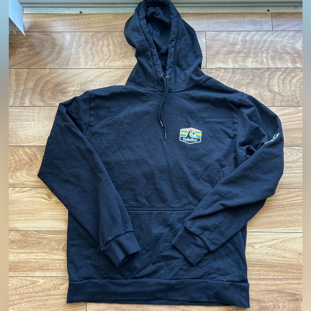 Quiksilver Black Pullover Hoodie
